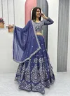Pf 012 Heavy Faux Georgette Lehenga Choli Wholesale Online
